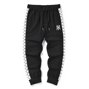 mlb more官方旗舰官网刺绣ny运动裤子男女高街ins潮牌卫裤春秋季