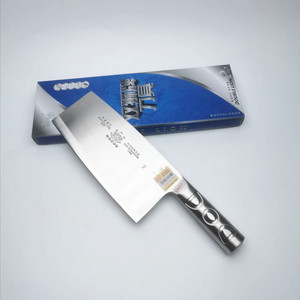 广州双狮牌不锈钢菜刀家用锋利切菜刀商用厨师专用刀具前切后斩刀