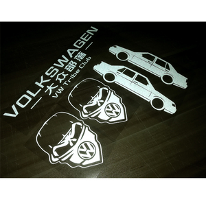 适用于大众公社汽车创意贴纸个性车贴搞笑网红车贴高尔夫