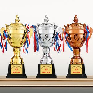 金属奖杯定制金银铜篮球足球运动会比赛先进个人团队员工奖品定做