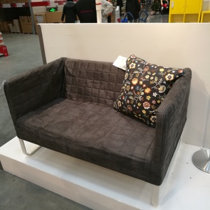 成都宜家 knopparp 库帕 双人沙发多色简约小户型北欧风国内代购