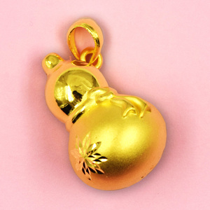 黄金葫芦吊坠老凤祥