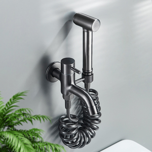 阳台全铜水龙头高压喷枪拖帕池洗衣池二合一墙壁式防溅洗衣机专用