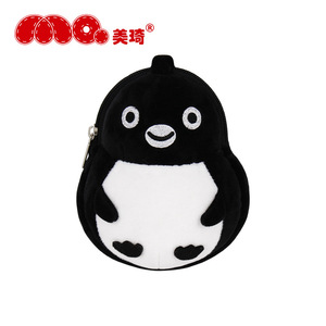 新款日本suica沙雕企鹅表情二次元周边毛绒零钱包周边玩具偶公仔