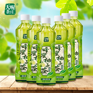 【天喔茶庄】蜂蜜柚子茶500ml*6瓶  夏季清爽解腻果味茶饮料瓶装