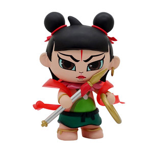 淘宝正版哪吒玩具哪咤公仔手办配兵器混天绫与乾坤圈儿童礼物车载摆件