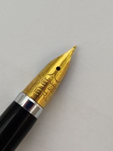 英雄345钢笔大包尖全钢笔杆铱金笔练字收藏90年代老库存学生办公