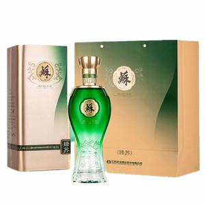 双沟苏酒银苏/金苏/绿苏42度绵柔浓香型 500ml礼盒装优级纯粮食酒