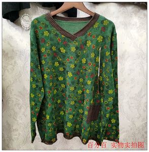 木凡女装毛衣印花
