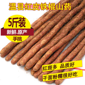 红皮铁棍山药
