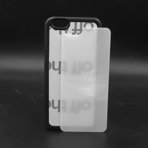 适用于苹果IPHONE6/6S 2D热转印钢化玻璃片手机壳，素材壳