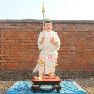 龙王三太子神像1.3米东海龙王太子敖丙白龙马供奉树脂玻璃钢佛像