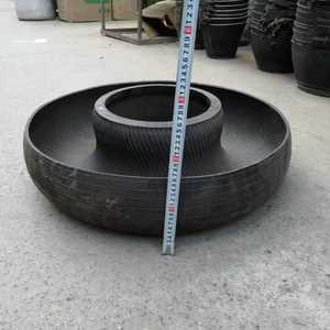 轮胎猪料槽圆形喂小猪食槽仔猪补料槽鸡食盆饲料槽养鸡鸭鹅狗.