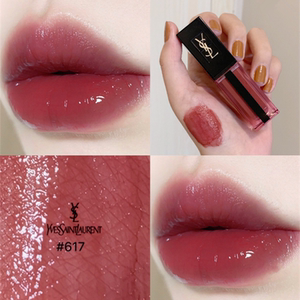 ysl圣罗兰水光唇釉602/603/613/612/610/617/618/615黑管唇釉420