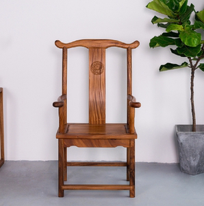 红木办公椅牛角椅