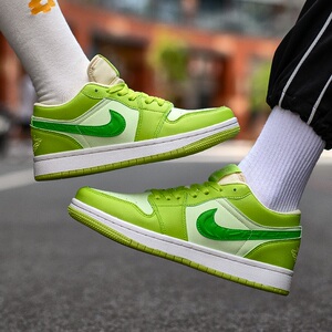耐克dunk青苹果女鞋aj男鞋莆田秋季低帮sb板鞋正品aj1女款运动鞋
