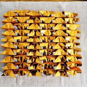 金纸大张叠元宝纸厚金银彩色锡箔清明上坟扫墓祭祀手工大号半成品