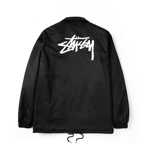 00谊盛同骏淘宝stussy斯图西外套冬季教练夹克潮流男女情侣款防风