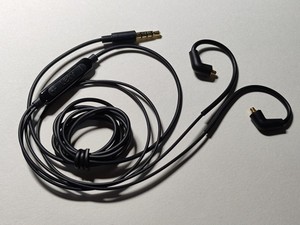 原装乐视安卓耳机线加装mmcx插针改可拔插设计 调节音量 性价比高