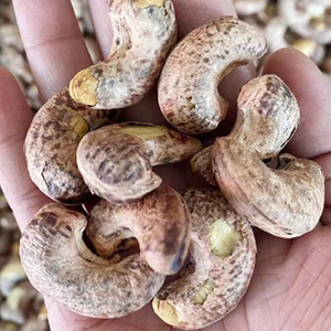 大颗粒炭烧腰果2022年新鲜干果紫皮盐焗坚果带壳休闲零食1斤包邮