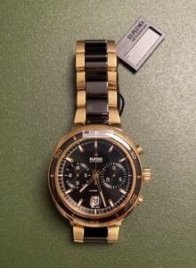 雷达 rado r15967162 钻星系列 dstar 双眼计时机械 潜水表20atm