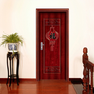 现货钢质门室内门平开门钢塑门电解门烤漆门房间门防木门工程门