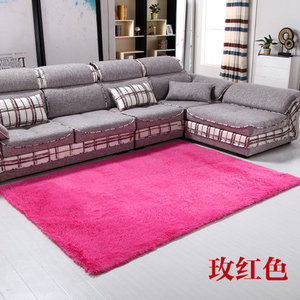 包邮加厚欧式出口丝毛地毯卧室 客厅 茶几地毯 可定做可水洗地垫