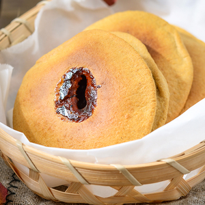 501人付款天猫满袋手工红糖肚脐饼独立装地瓜番薯饼铜