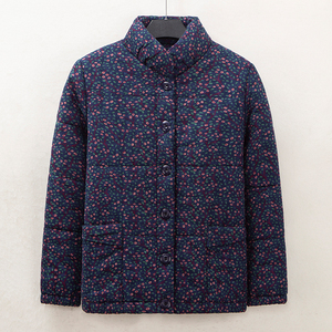 中老年人冬装女奶奶棉衣70岁80老太太棉袄妈妈纯棉厚衣服冬季外套