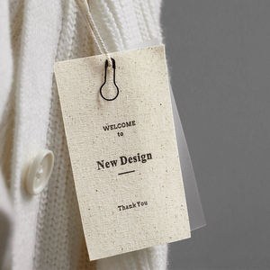 帆布吊牌定做logo服装店标签订制挂卡pvc软胶原创设计衣服吊牌定制