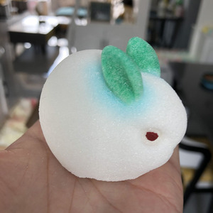 青海工艺品茶卡盐雕diy家装摆件送人可爱小礼品卡通小兔子包邮