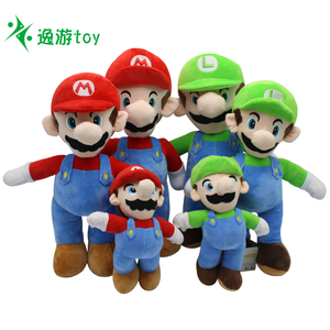 Super Mario 超级玛丽奥玩具大号马里奥兄弟蘑菇毛绒玩具公仔玩偶