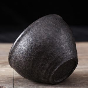 青龙洲 冰碛岩 盏杯 主人杯 大容量茶杯 天然石杯整石雕刻 茶杯