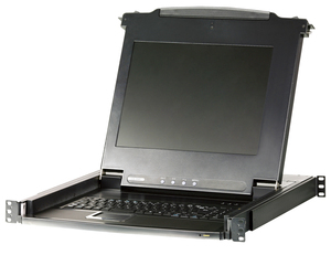 原装ATEN宏正CL1000S/CL1000M 17寸显示器键盘鼠标三合一一体机