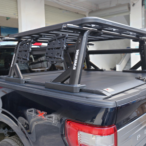 专用皮卡行李架重载支架猛禽f150长城炮霸王龙坦途改装后斗厢帐篷