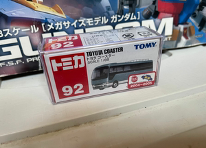 tomy多美卡老版红白盒92号2004年绝版蓝标 丰田考斯特coaster巴士