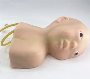 婴儿头皮静脉注射训练模型 头皮针穿刺练习模具小儿头部注射模型