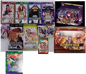 日文 海贼王 TCG航海王OP One Piece 卡組ST01-ST11原盒/卡盒卡套