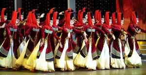 刀郎麦西来甫舞蹈服装订做定做新疆维族回族舞蹈演出服装