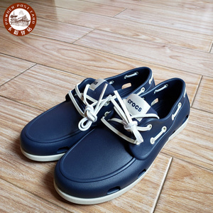 crocs卡骆驰2020新款 男式经典男士船鞋海边戏水洞洞鞋凉鞋206338