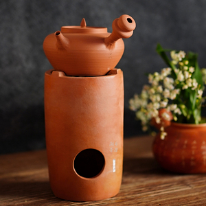 潮乡茶房 童文宋制作闽西副榜炉茶炉子 日式高柱式木炭炉小火炉