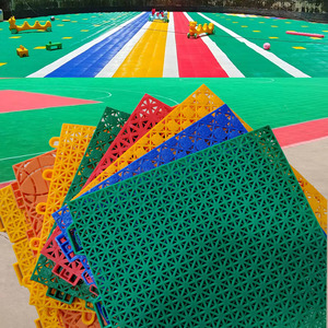 幼儿园悬浮地垫塑胶地垫户外悬浮式拼装地垫塑料篮球场悬浮地板