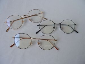 男女金丝圆框1.74超薄镜片配高度近视眼镜600/700/800/850/900度