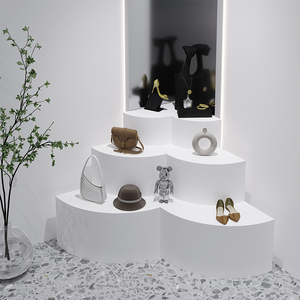 展示台女装店铺墙角多层包包装饰品软装陈列道具流水台服装店摆台