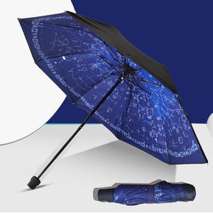 【中国建筑科技馆】紫微星空太阳雨伞创意礼物防紫外线文创纪念品