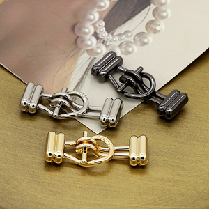 高档金属衣服对扣女士外套大衣锁扣装饰扣五金箱包配件拧扣纽扣