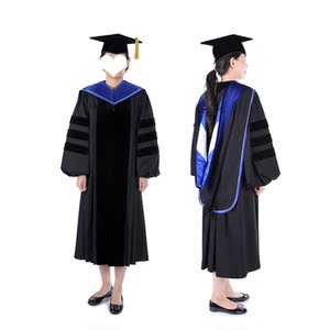 韩国东国大学博士服 首尔大学硕士服学士服学位服 学生毕业服定制