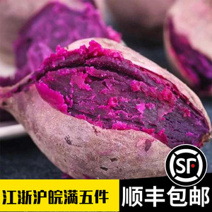 鲜鲜紫薯小个迷你越南小紫薯500g食用粉糯1人份紫芋头山东糖心蜜