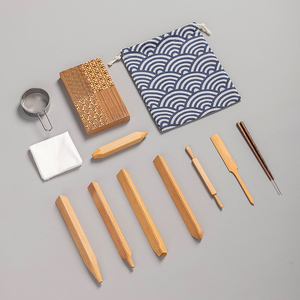 和果子工具套装和菓子工具菊针千筋板三角棒练切工具