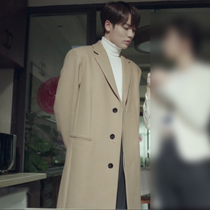 原来我很爱你苏念衾林彦俊同款衣服羊毛呢大衣秋冬外套男明星定制